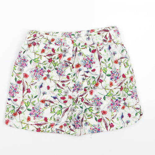 Nutmeg Girls Multicoloured Floral  Chino Shorts Size 12-13 Years