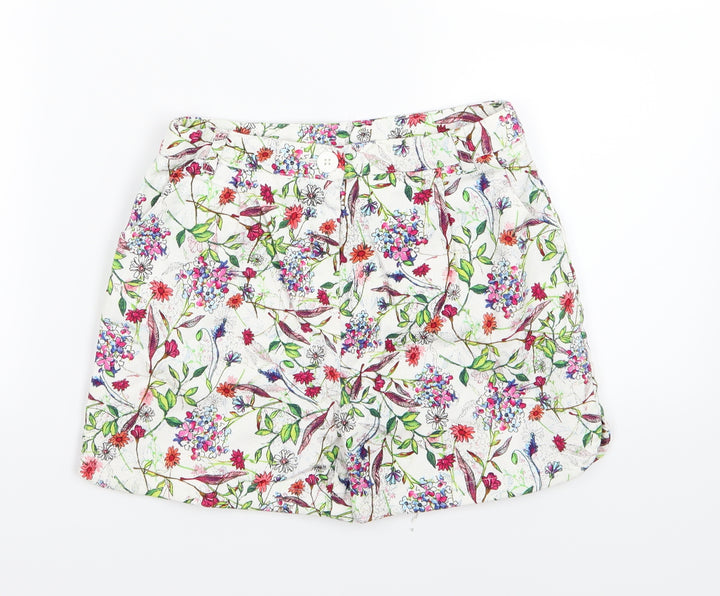 Nutmeg Girls Multicoloured Floral  Chino Shorts Size 12-13 Years