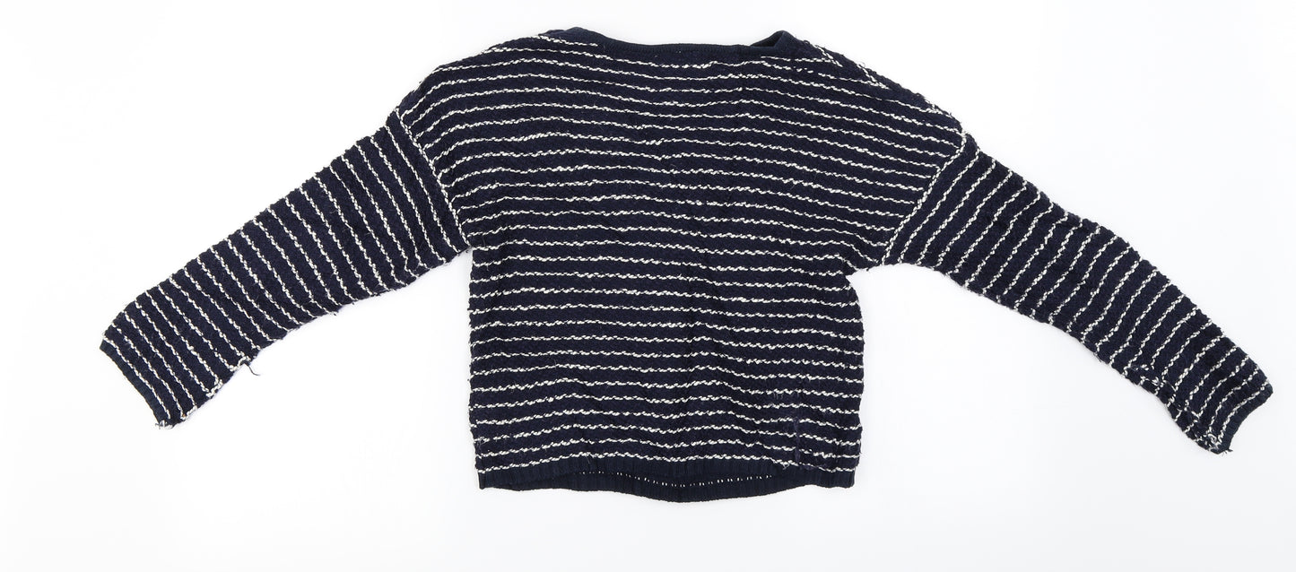 F&F Boys Blue   Pullover Jumper Size 9-10 Years
