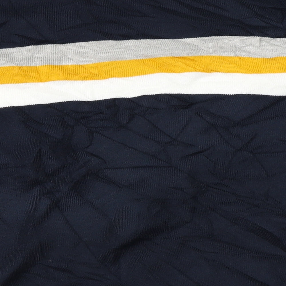 Primark Mens Blue Striped  Pullover Jumper Size S