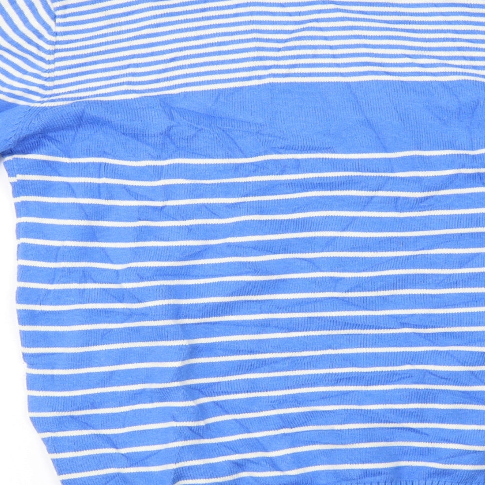 joules knitwear  Boys Blue Striped  Pullover Jumper Size 11-12 Years
