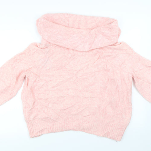 H&M Womens Pink   Pullover Jumper Size M