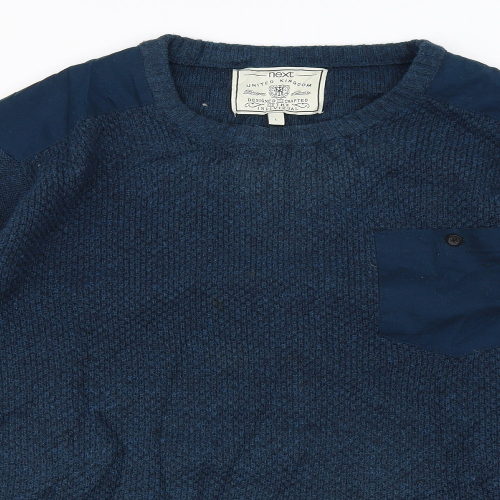 NEXT Mens Green   Pullover Jumper Size L