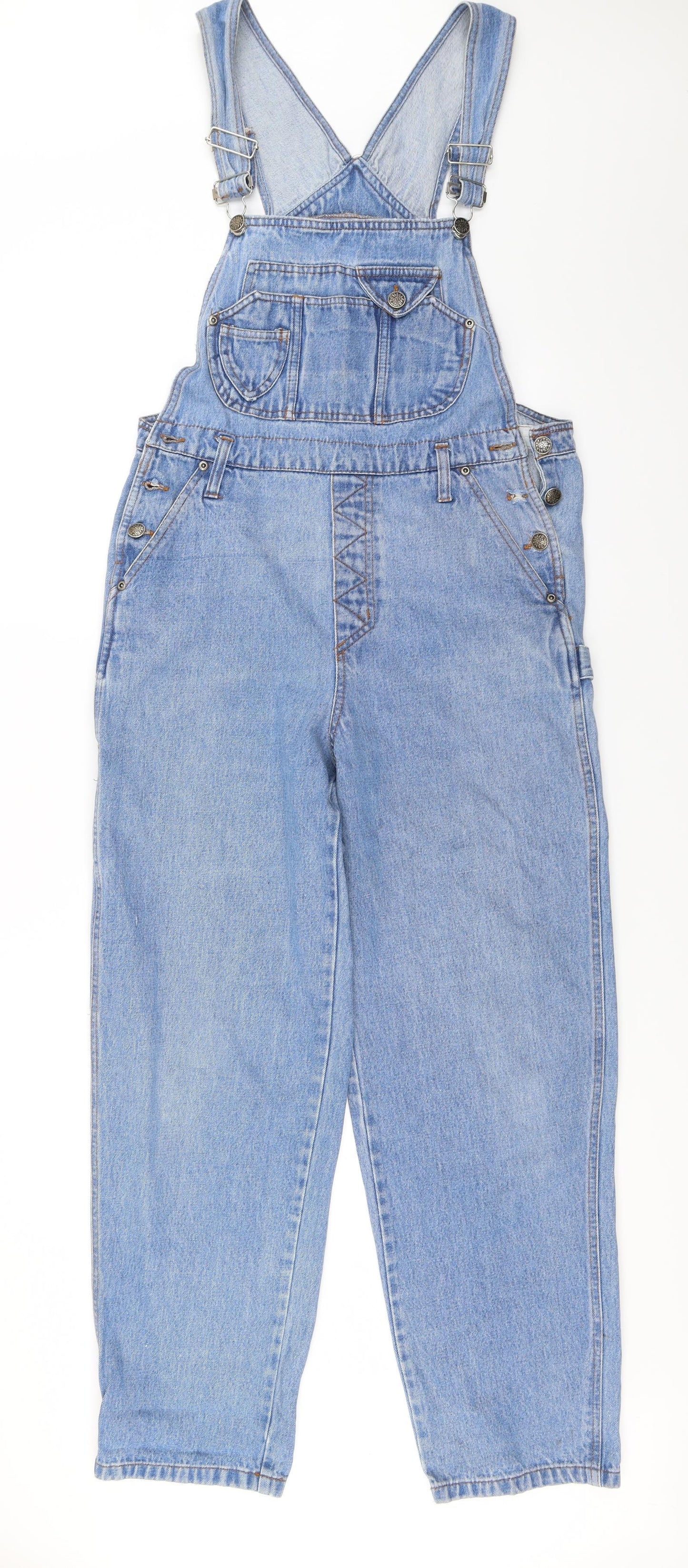 good fellows Womens Blue   Dungaree One-Piece Size 10