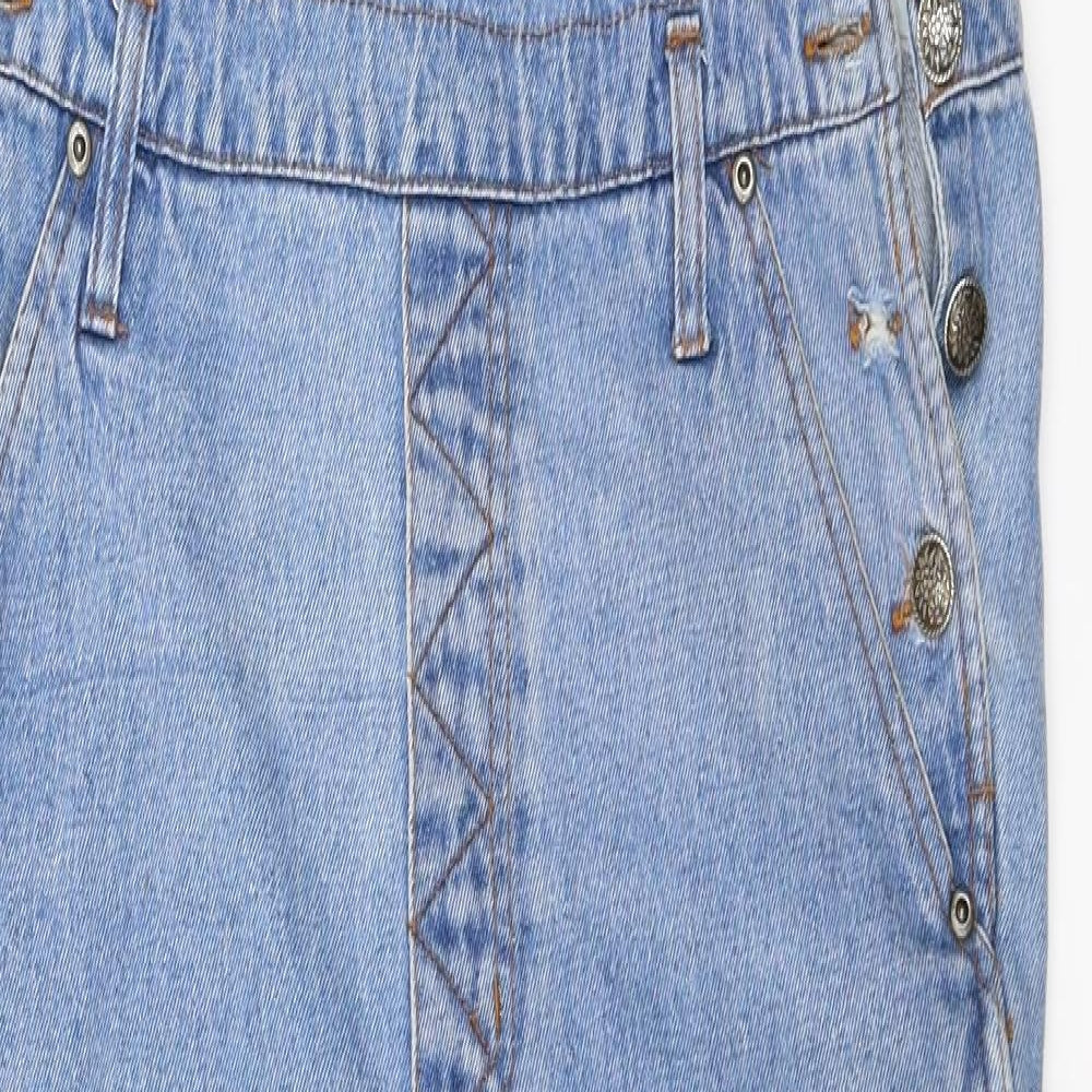 good fellows Womens Blue   Dungaree One-Piece Size 10