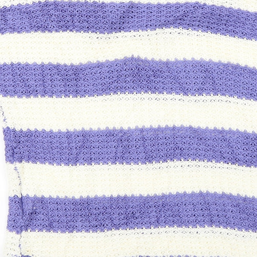 intuition  Womens Ivory Striped  Pullover Jumper Size 12