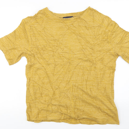 Marks and Spencer  Womens Yellow   Pullover Jumper Size 12