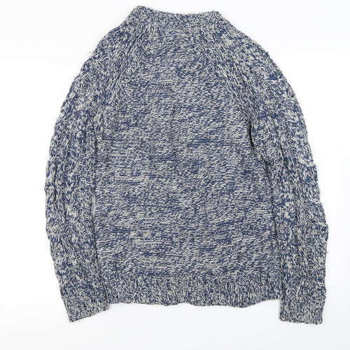 H&M Mens Blue   Pullover Jumper Size S