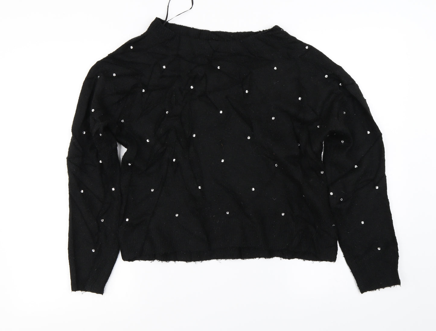 H&M Womens Black   Pullover Jumper Size XS