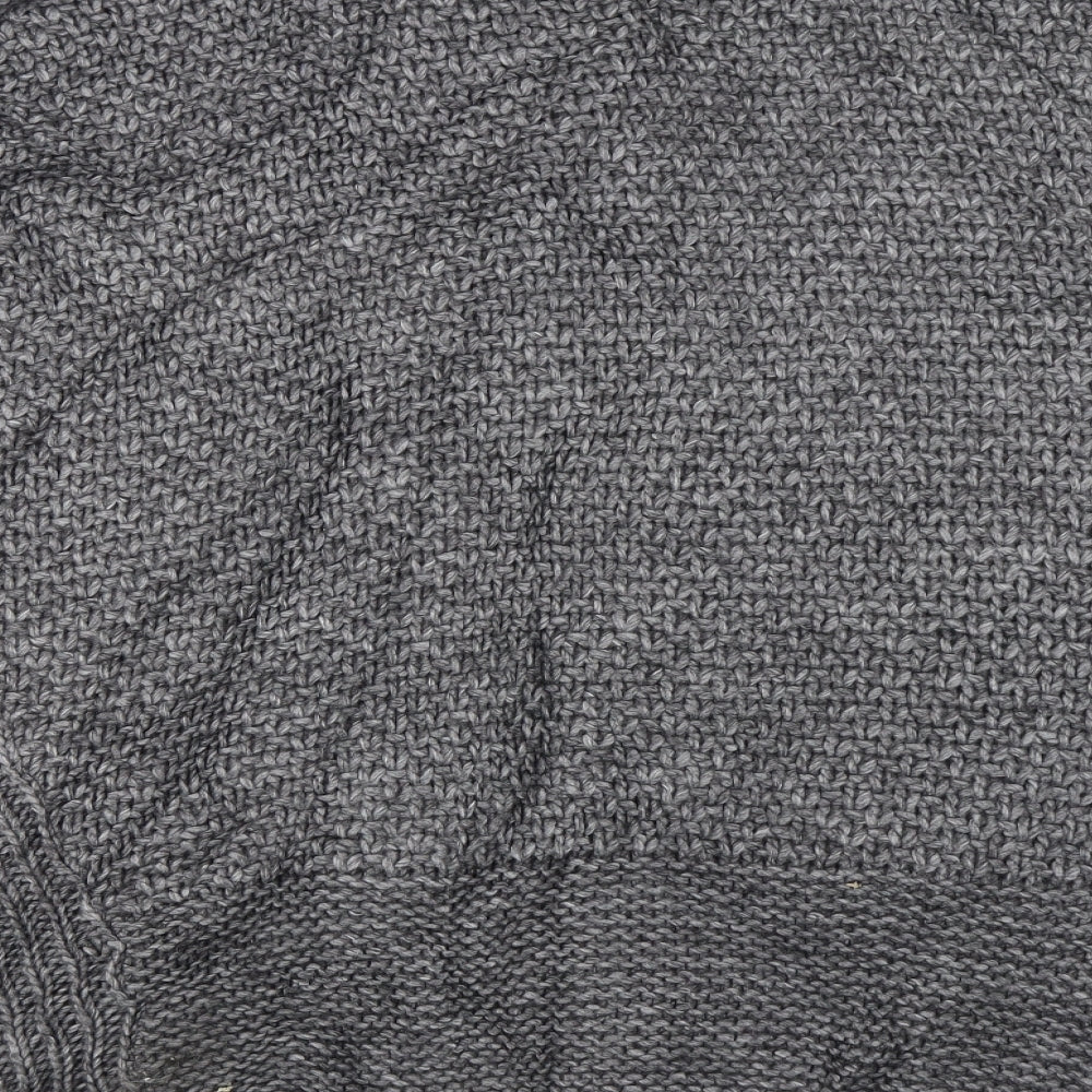 LAUREN VIDAL  Womens Grey   Cardigan Jumper Size M