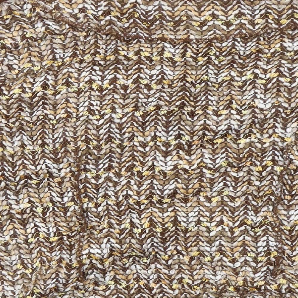 Preworn Womens Brown   Cardigan Jumper Size XL
