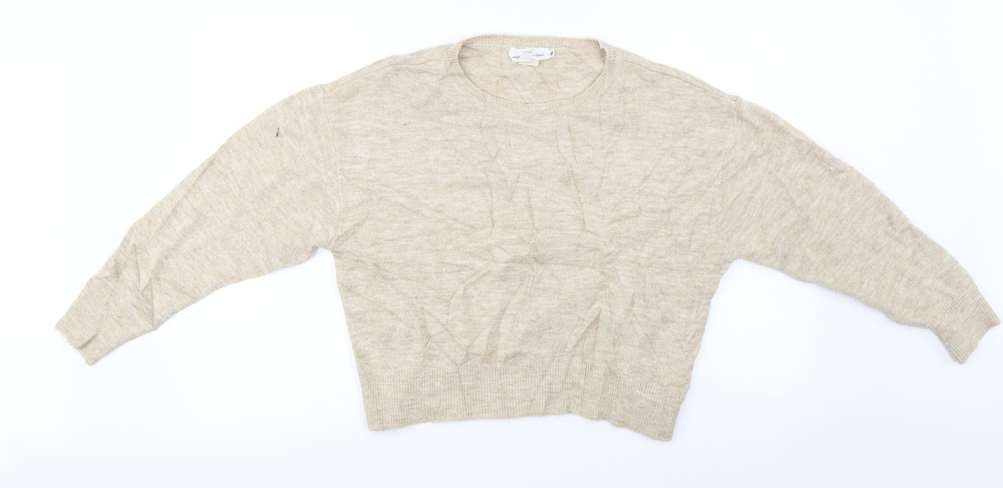 L.O.G.G  Womens Beige   Pullover Jumper Size XS
