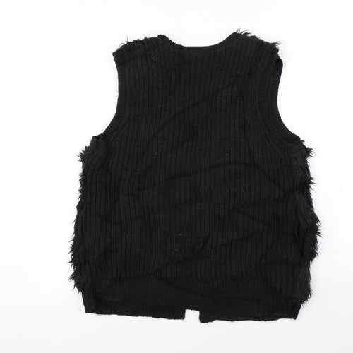 Topshop Womens Black   Cardigan Jumper Size M