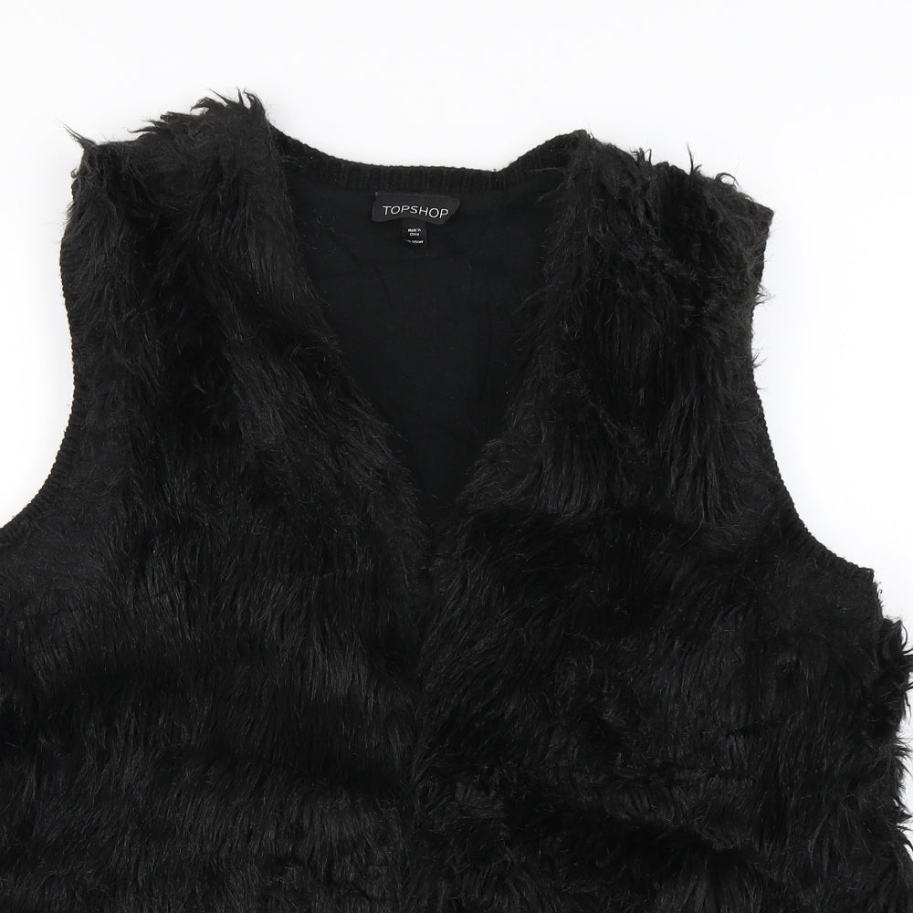 Topshop Womens Black   Cardigan Jumper Size M