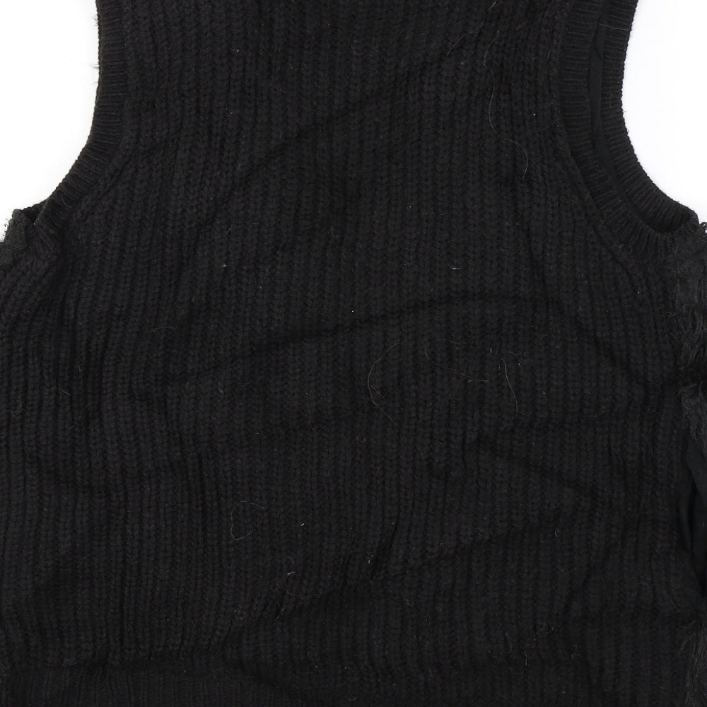 Topshop Womens Black   Cardigan Jumper Size M