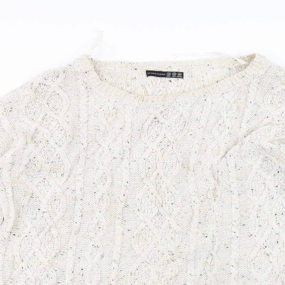 Atmosphere Womens Beige   Pullover Jumper Size 12