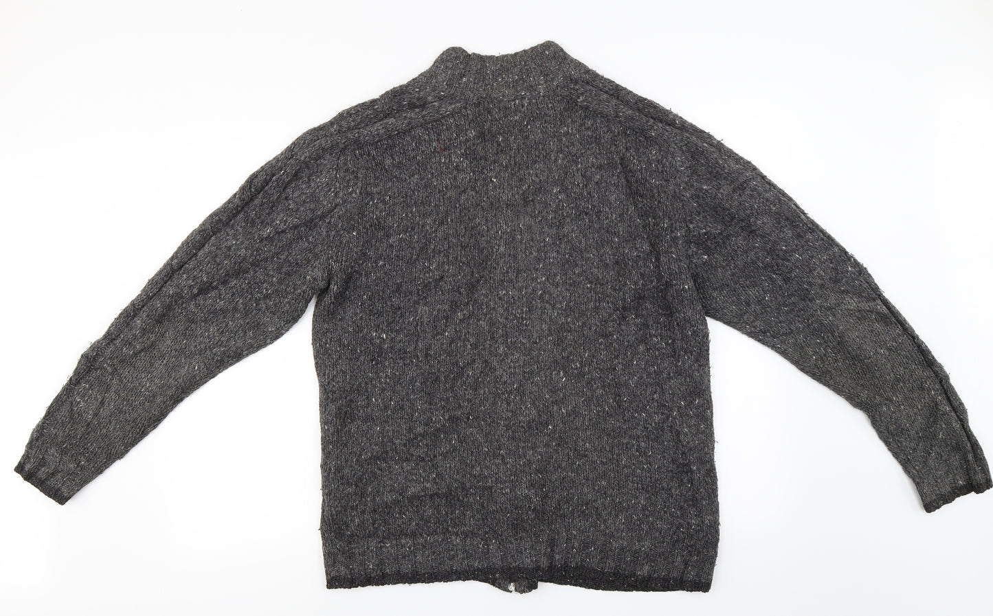 EWM Womens Grey   Full Zip Jumper Size M