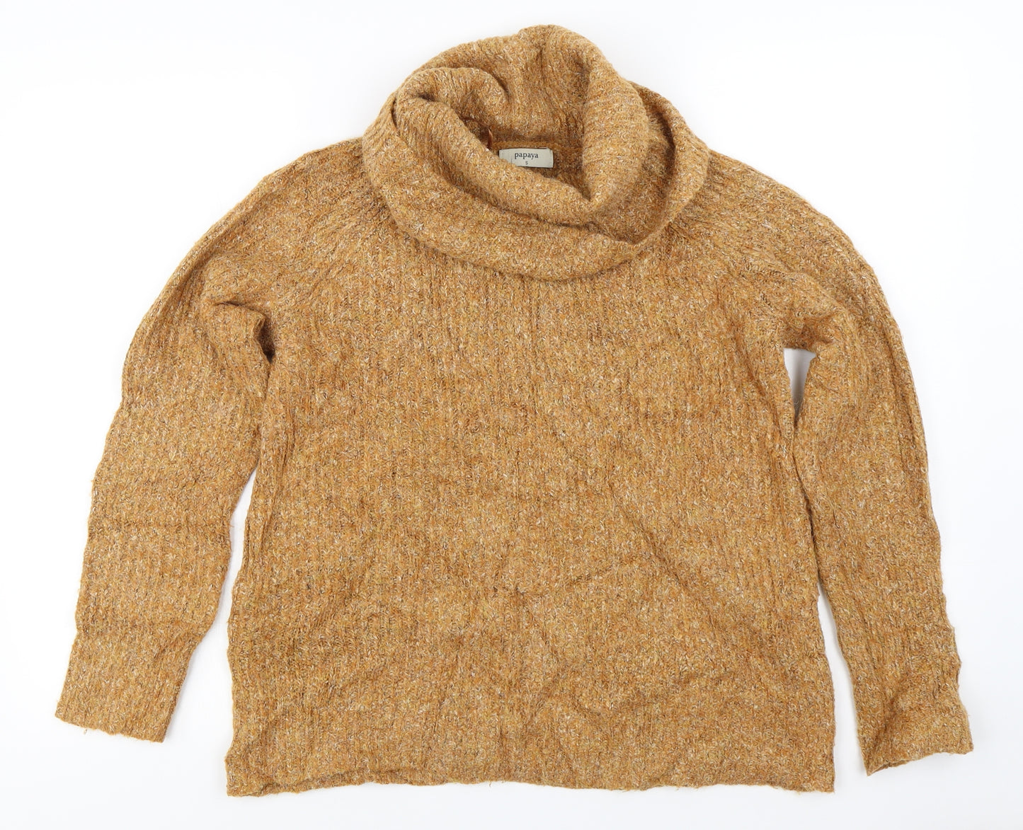 Papaya Womens Brown   Pullover Jumper Size S