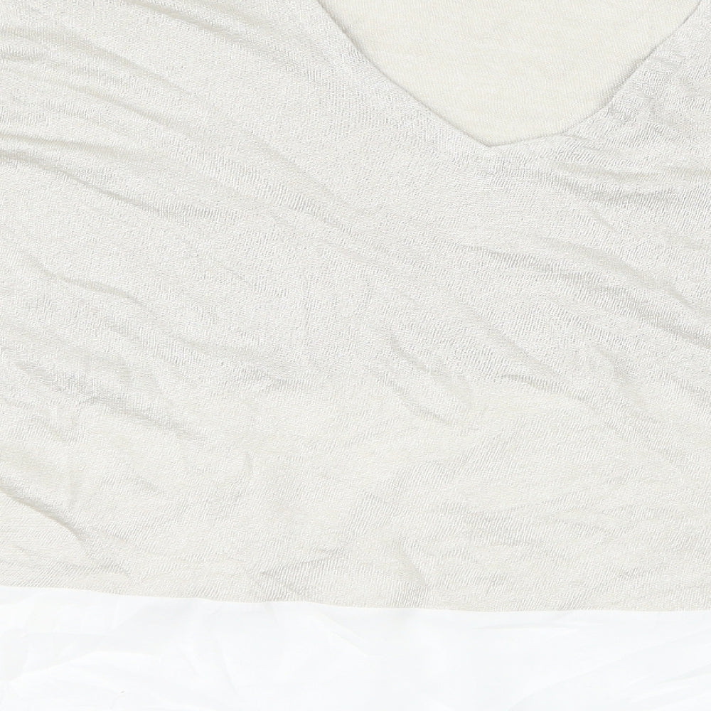 Zara Womens Grey   Basic Blouse Size L