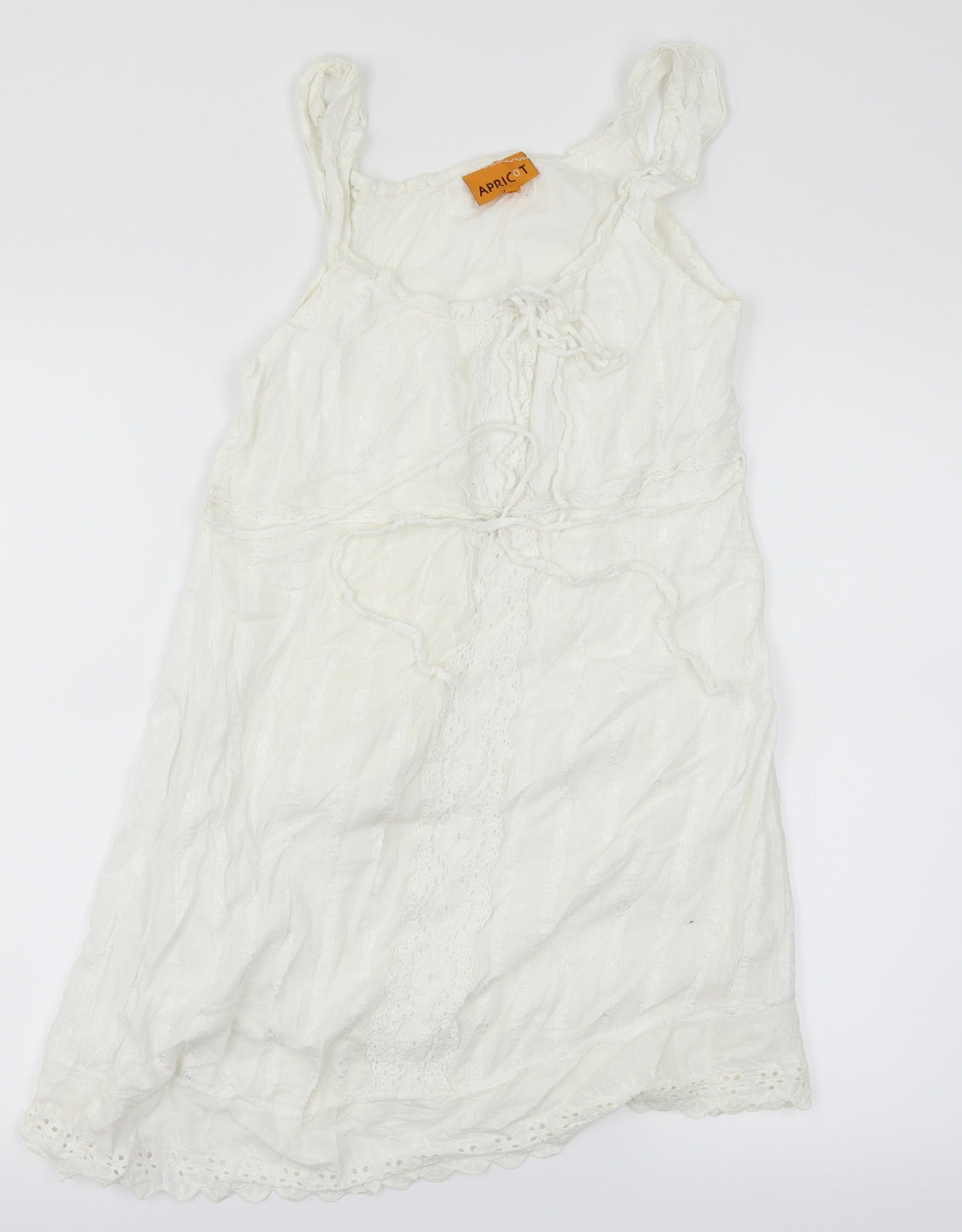Apricot Womens White   Tank Dress  Size XS