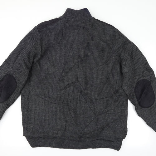 Ventura Mens Grey   Full Zip Jumper Size XL