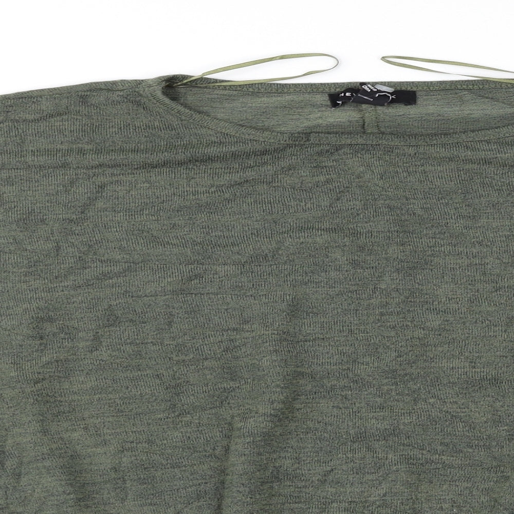 New Look Womens Green   Pullover Jumper Size M
