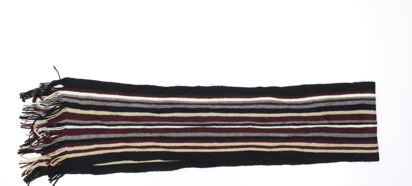 Preworn Unisex Multicoloured Striped   Scarf