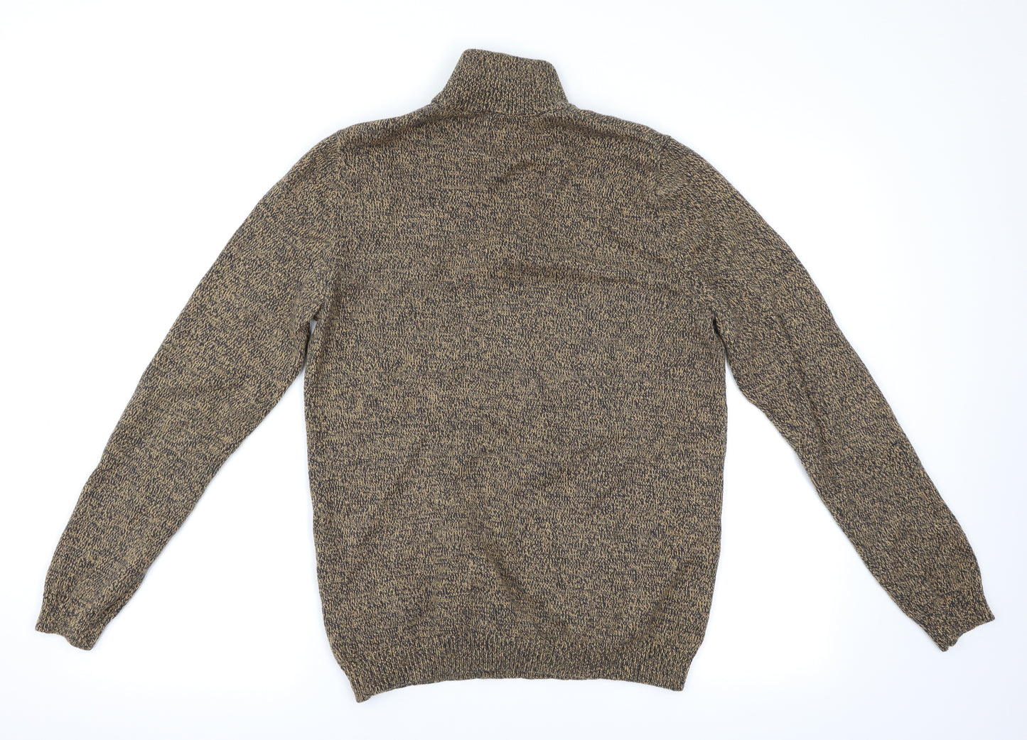 ASOS Mens Orange Herringbone  Pullover Sweatshirt Size M