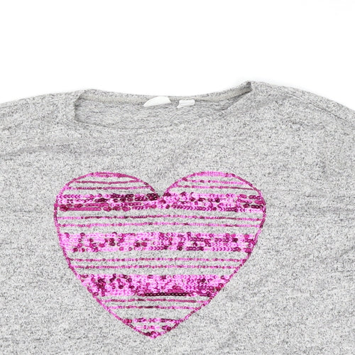 Gap Girls Grey   Pullover Jumper Size XL