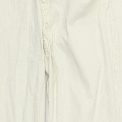 Now Womens White   Straight Jeans Size 10 L25 in