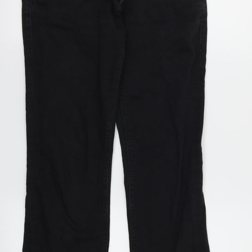 Mavi Mens Black  Denim Straight Jeans Size 29 in L30 in
