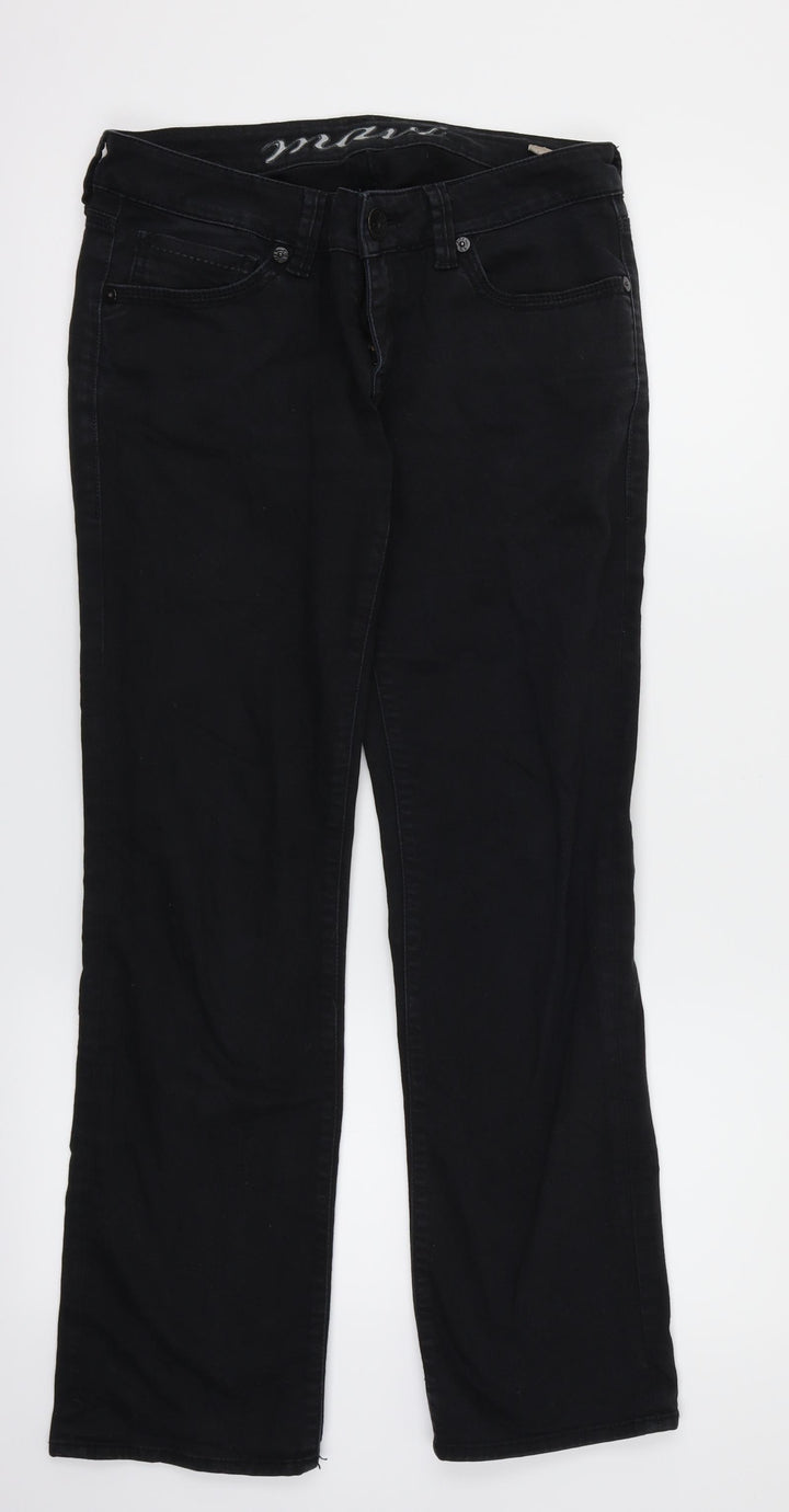 Mavi Mens Black Denim Straight Jeans Size 29 in L30 in