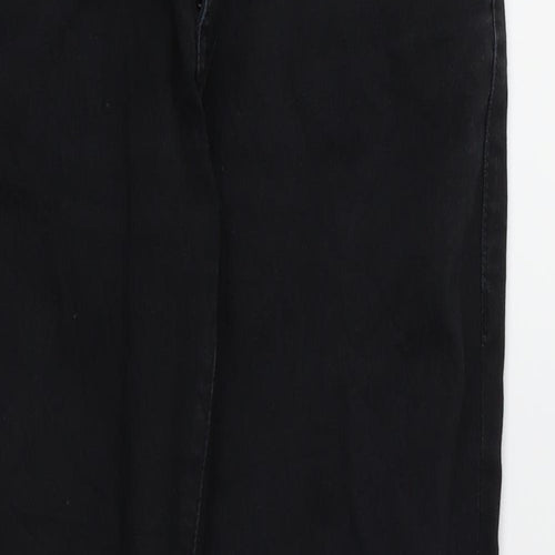 Mavi Mens Black  Denim Straight Jeans Size 29 in L30 in