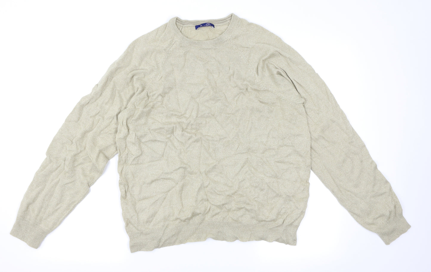 BHS Mens Beige   Pullover Jumper Size M