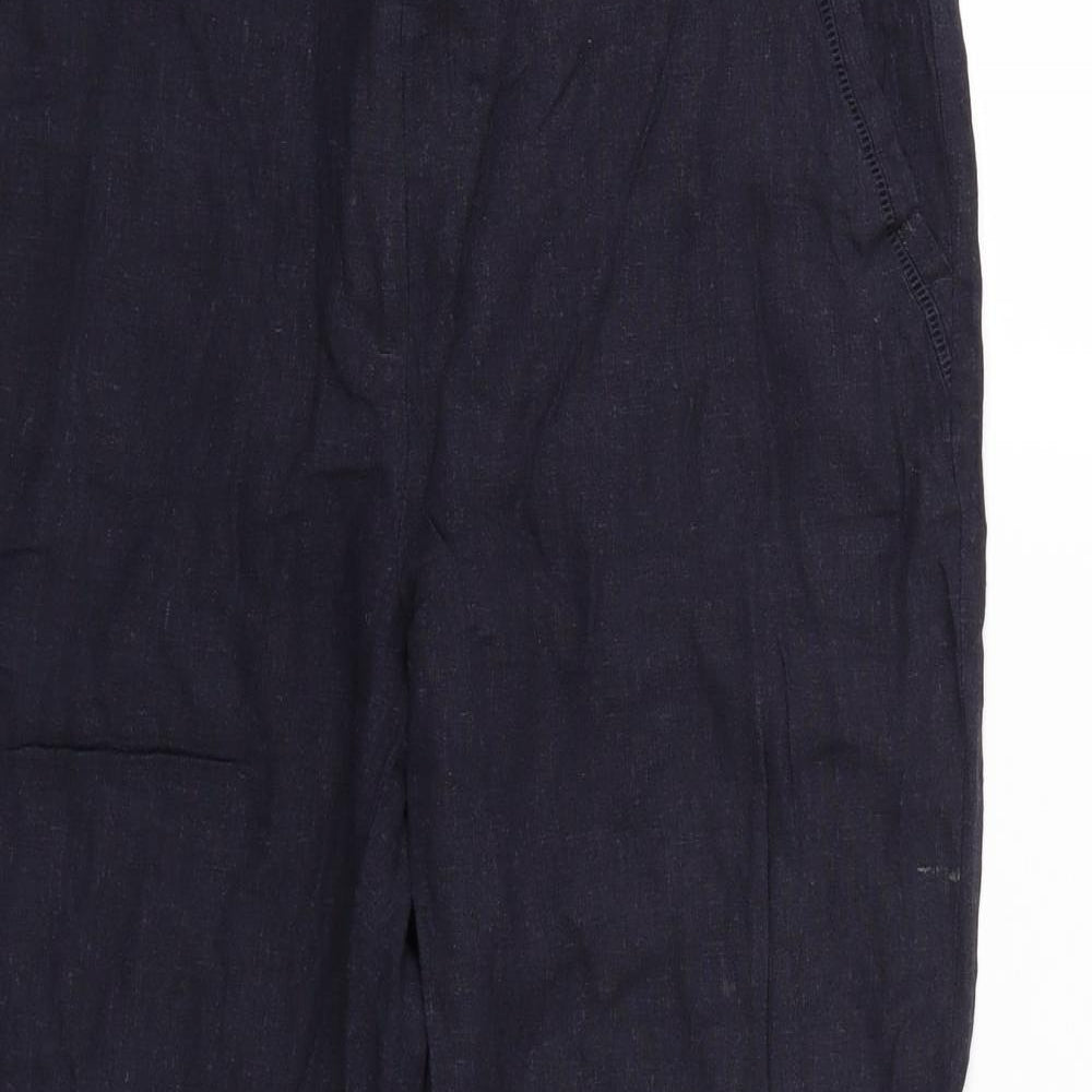 NHS Womens Blue   Trousers  Size 12 L27 in