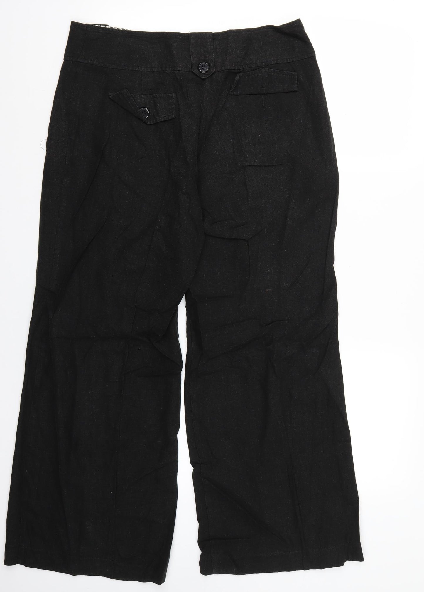 Newlook Womens Black   Trousers  Size 12 L28 in