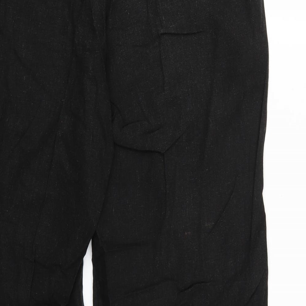 Newlook Womens Black   Trousers  Size 12 L28 in