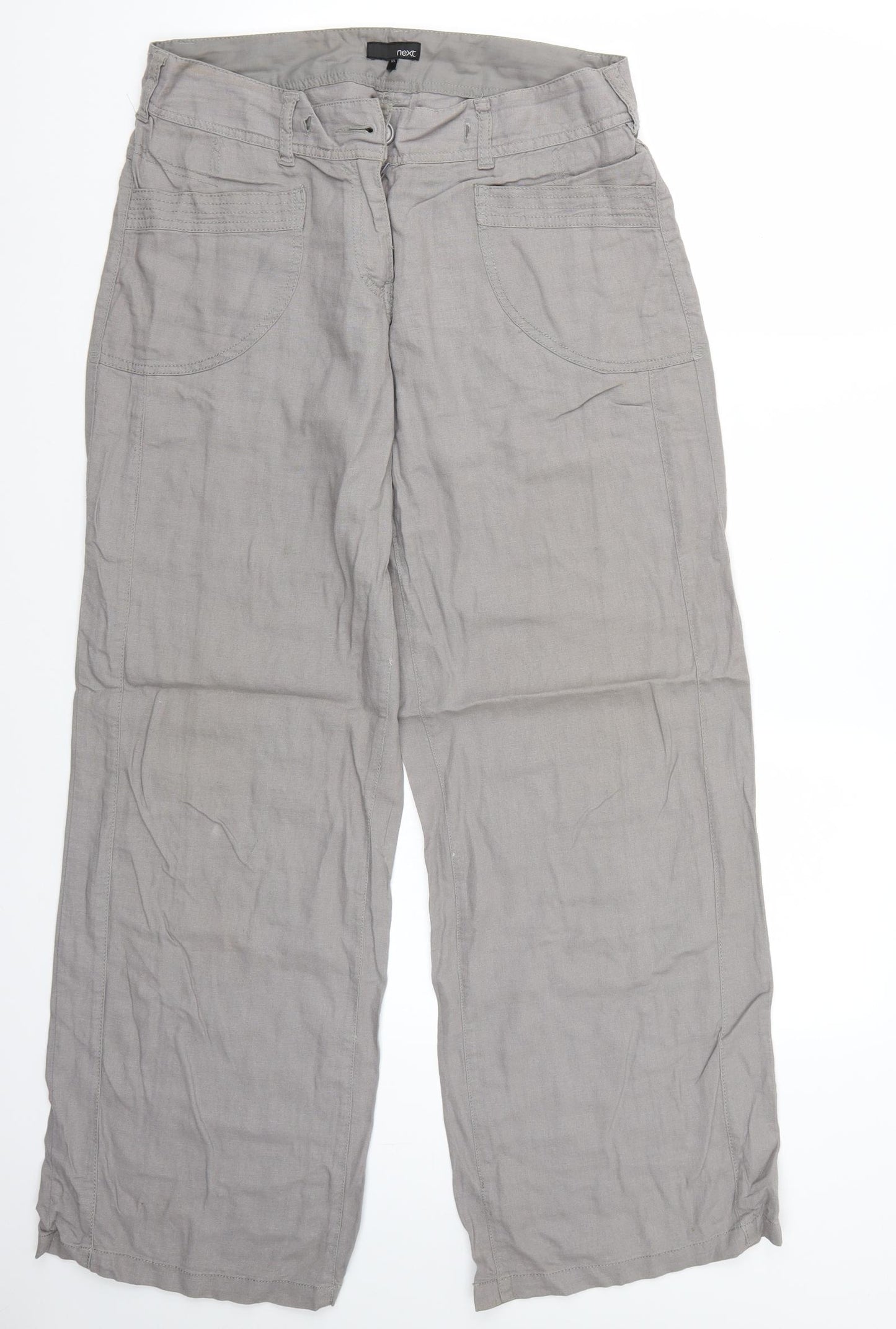 NEXT Womens Grey   Trousers  Size 12 L30 in