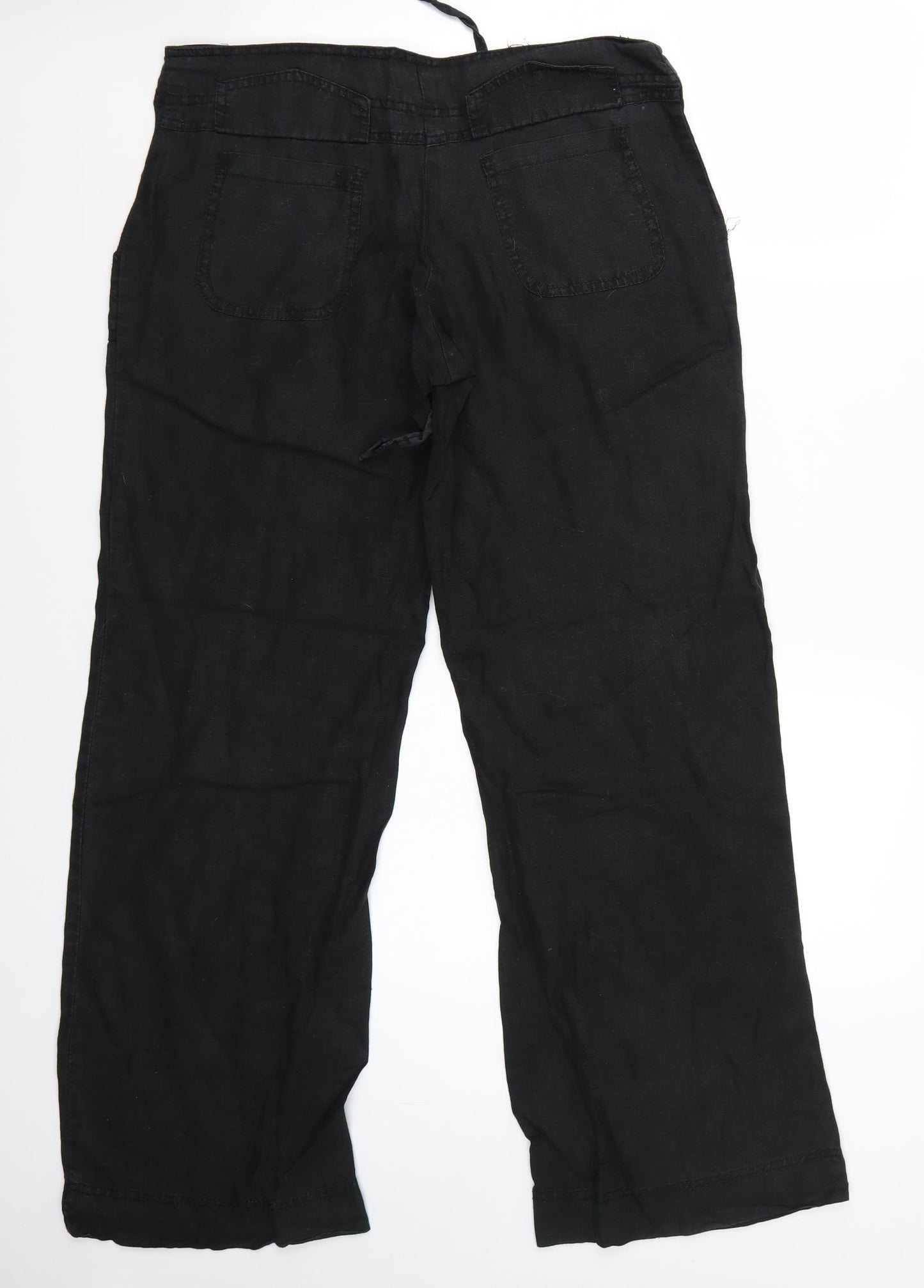 Primark Womens Black   Trousers  Size 10 L28 in