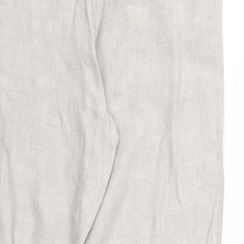 George Womens Beige   Trousers  Size 12 L29 in