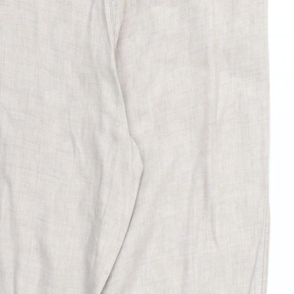George Womens Beige   Trousers  Size 12 L29 in