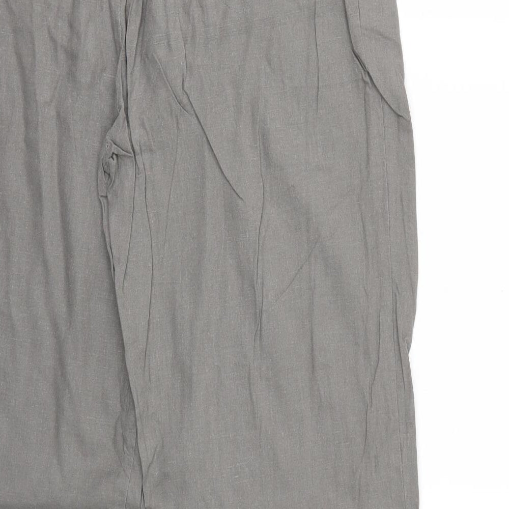Viza Viz Womens Grey   Trousers  Size 14 L28 in