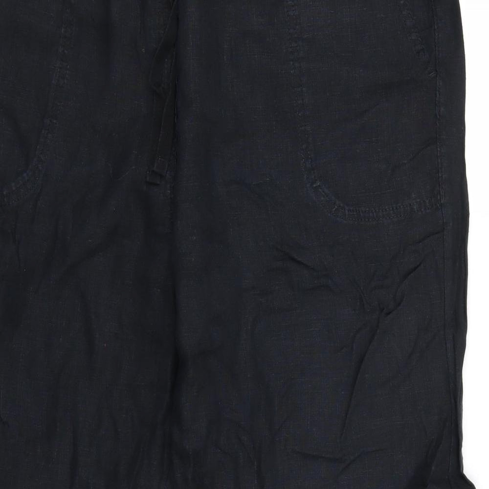 Marks and Spencer Womens Black   Trousers  Size 18 L29 in