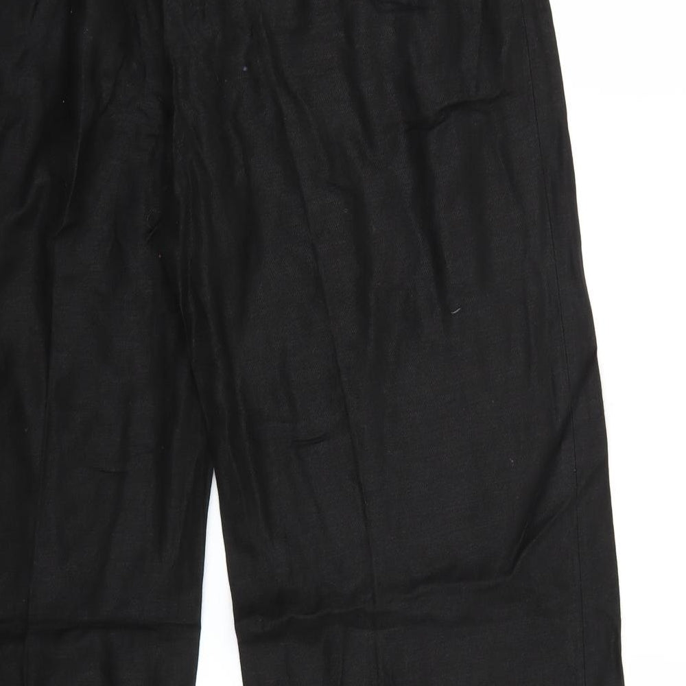 Part Two Womens Black   Trousers  Size 14 L30 in
