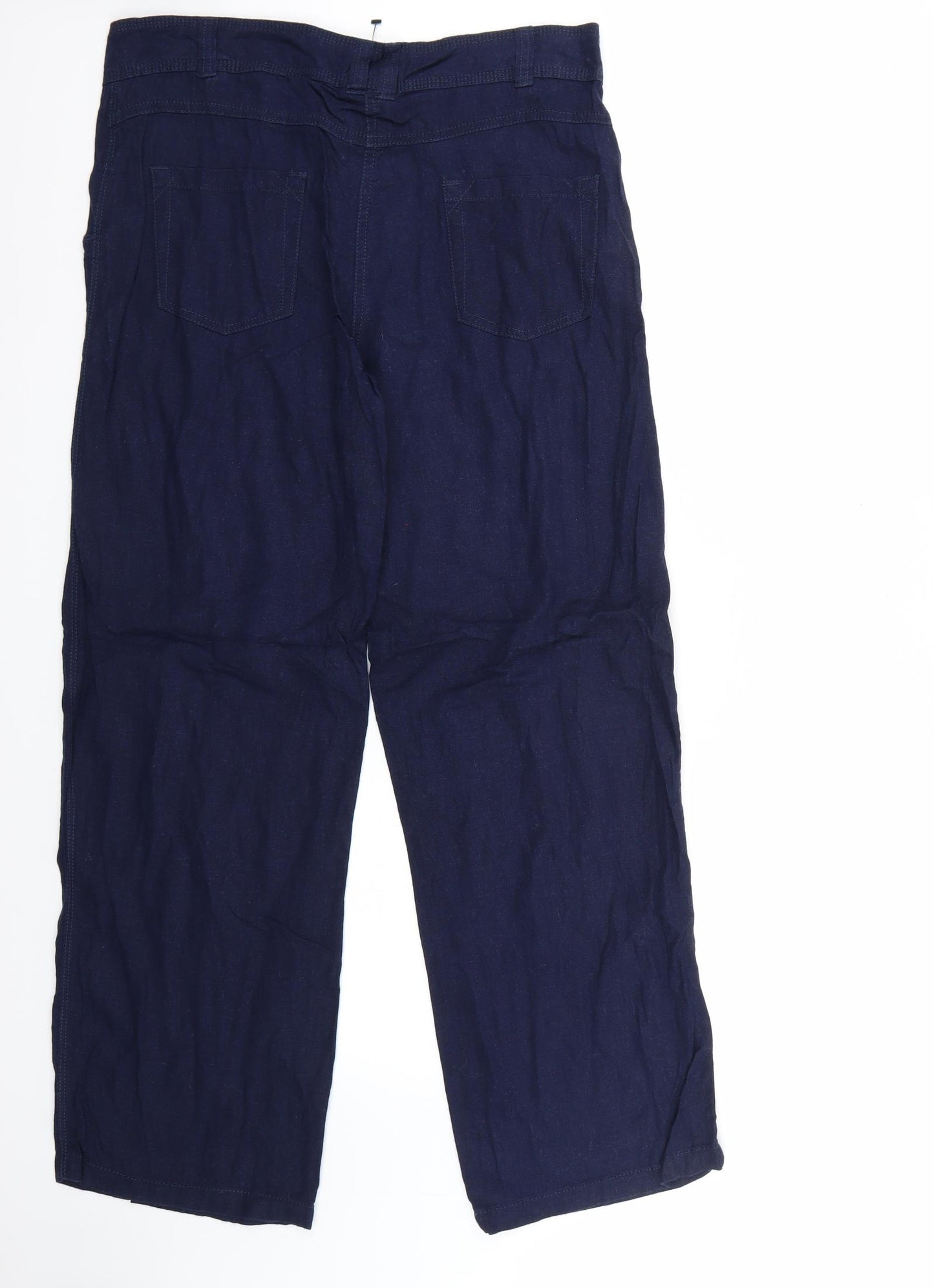 Spirit Womens Blue   Trousers  Size 12 L30 in