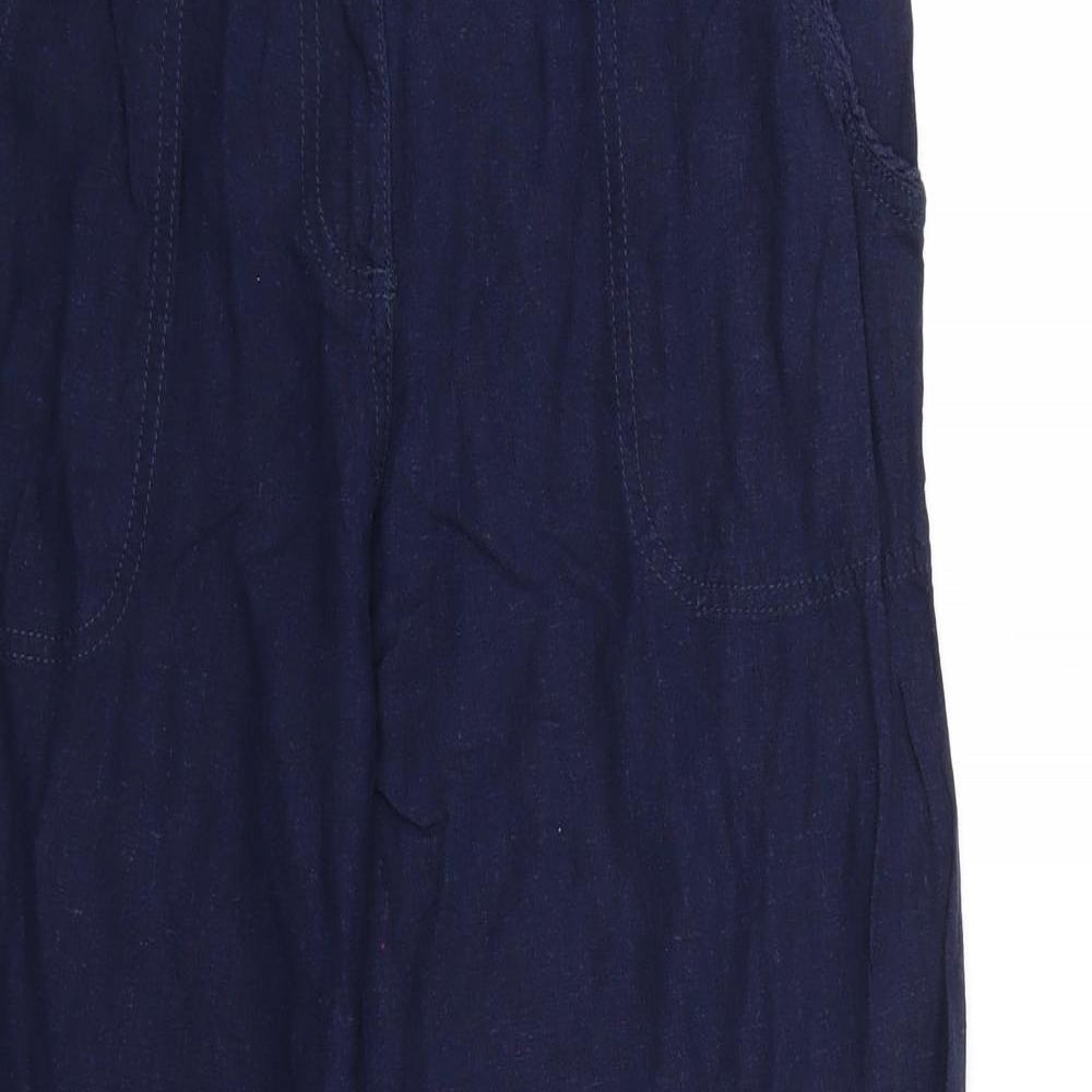 Spirit Womens Blue   Trousers  Size 12 L30 in