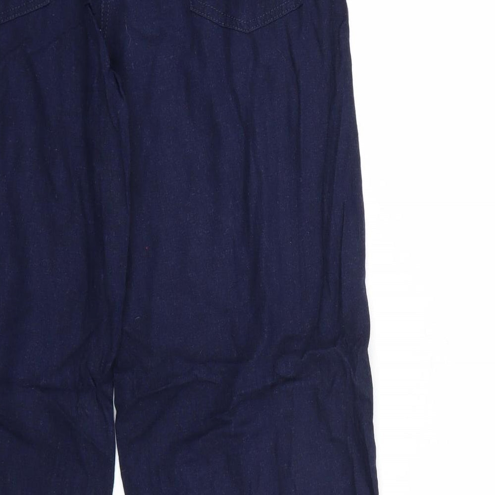 Spirit Womens Blue   Trousers  Size 12 L30 in