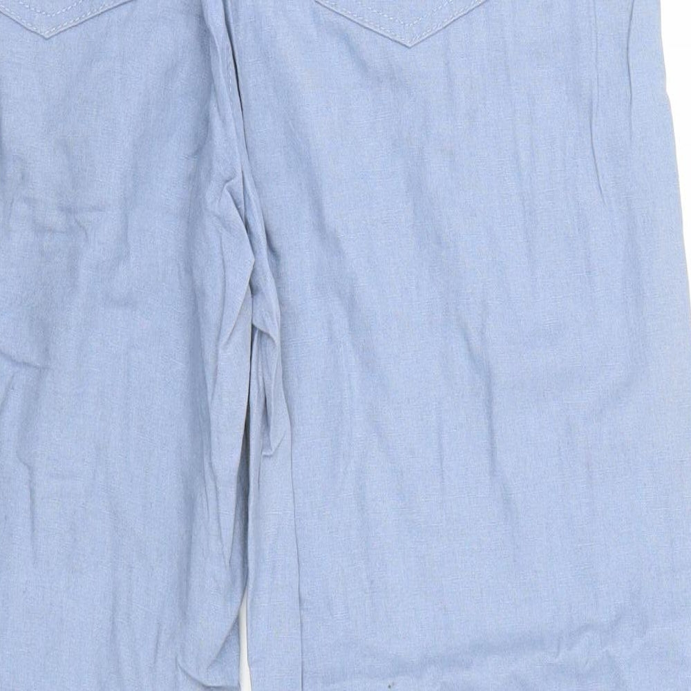 George Womens Blue   Trousers  Size 14 L28 in