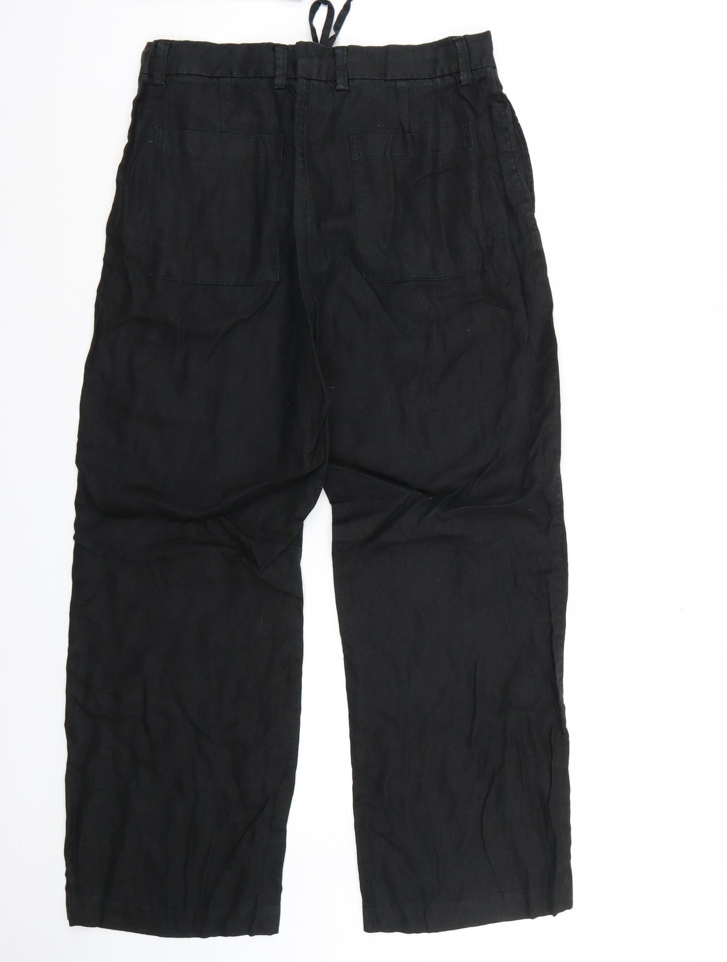 NEXT Womens Black   Trousers  Size 32 L28 in