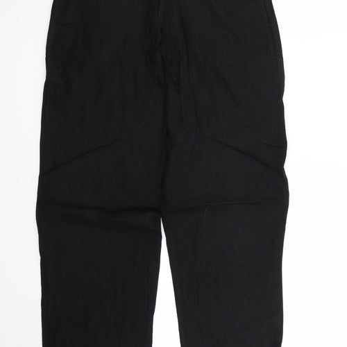 Marks and Spencer Womens Black   Trousers  Size 34 L28 in